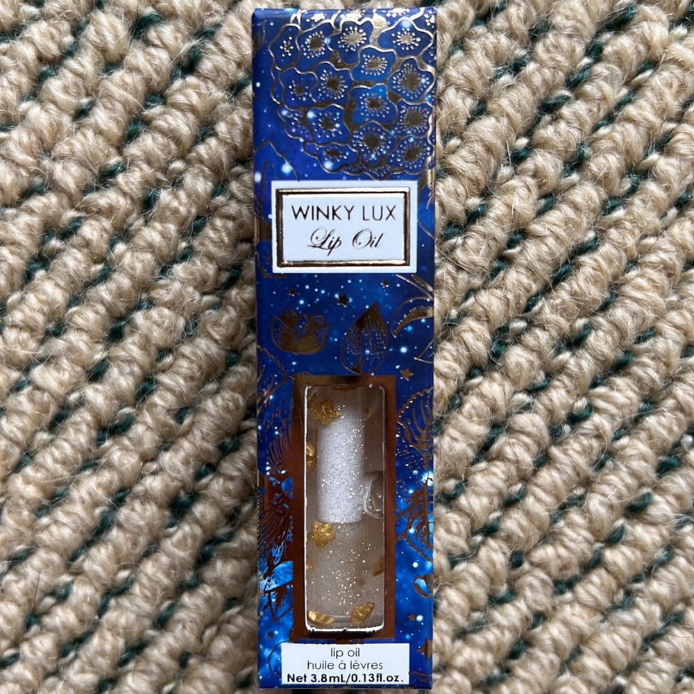 Winky Lux Lip Oil 3.8 ml High Shine - lips hydrated, avocado, sunflower, jojoba